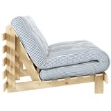 Karup Design Bijela/svijetlo plava kauč na razvlačenje 140 cm Roots - | shoptok.hr