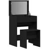 Kozmetički Stol Crni hrast 60 x 40 x 75 cm Konstruirano drvo | shoptok.hr