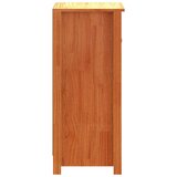  Kreveta 2 pcs Vosak smeđa 39 x 34,5 x 80 cm Čvrsto borovo drvo | shoptok.hr