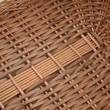  Košara za drva za ogrjev s ručkama 78x54x34 cm od prirodne vrbe | shoptok.hr