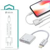 Iphone Audio double L Devia adapter