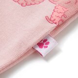  Dječja pidžama s kratkim rukavima svjetloružičasta 104 | shoptok.hr