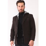 Dewberry K7533 MEN'S COAT-BROWN | shoptok.hr