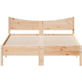 Okvir kreveta bez madraca 135 x 190 cm od masivne borovine | shoptok.hr