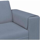  Kavč z blazino Modra 250 x 77 x 76 cm Žametna tkanina, (5000138076) | Shoptok.si