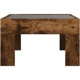  Stolić s beskonačnim LED svjetlima boja hrasta 50x50x30 cm | shoptok.hr