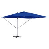  Kantilever Roma senčnik Modra in črna 352 x 251 x 265 cm, (5000045892) | Shoptok.si