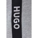 Hugo Homewear pamučne kratke hlače boja: siva | shoptok.hr