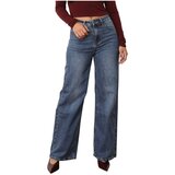 La Modeuse Jeans flare 76119_P180175 Modra Cene