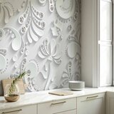  Foto tapeta - Flowers with Crystals 350x256 Vodootporna | shoptok.hr