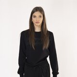 SCERVINO STREET ženski duks sa cirkonima crni