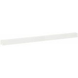 Profil za rubove vrta 2 kom. 100 x 5 x 5 cm Čelik Bijela | shoptok.hr