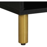 TV ormarić crni 80x33x46 cm od konstruiranog drva | shoptok.hr