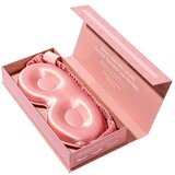 Slip Ružičasta svilena maska za spavanje Contour Rose – | shoptok.hr