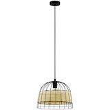Eglo Anwick Okrugla viseća svjetiljka (40 W, Ø x V: 370 mm x 110 cm, Crne boje, E27) | shoptok.hr