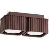 Sollux Lighting Stropna svetilka RIFF 2 rjava Gx53, (5000499527) | Shoptok.si