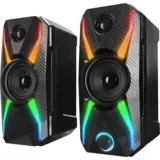 zvučnici 2.0 gaming RMS-X5 2.0 black multimedia gaming usb speaker, 39545