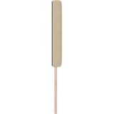  LED glava kreveta S LED lampica Siva zelena 160 cm Poliester | shoptok.hr