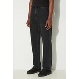 Carhartt WIP Single Knee Kavbojke black stone washed | Shoptok.si