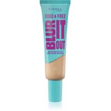 Rimmel London Kind & Free Blur It Out Mattifying Skin Tint lahkoten mat puder za mešano in mastno kožo obraza 30 ml odtenek 180 Vanilla | Shoptok.si