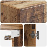  Set ormara 2 kom. Staro drvo Konstruirano drvo - Staro drvo | shoptok.hr