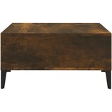  Stolić za kavu boja dimljenog hrasta 60 x 60 x 30 cm od iverice | Eponuda.ba