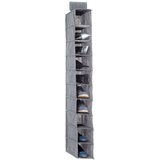 5five FIVE VISEĆI ORGANIZATOR ZA ODJEĆU, 15X30X120 CM, POLIPROPILEN/KARTON, SIVI | shoptok.hr