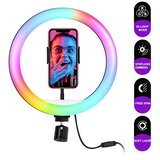  selfie ring light portable MJ30 rgb colorful | Eponuda.com