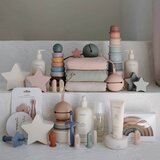 Mushie otroška kopalna brisačka blush | Shoptok.si