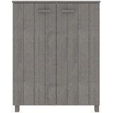 Ormarić za cipele HAMAR svjetlosivi 85x40x108 cm od borovine | shoptok.hr