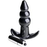 Frisky Vibrirajući analni čep Bumpy, crni | shoptok.hr