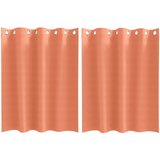  Zavjese za blackout s prstenovima 2 pcs Terakota 140 x 140 cm | shoptok.hr