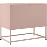 vidaXL TV ormarić ružičasti 68,5 x 39 x 60,5 cm čelični | shoptok.hr