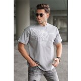 Madmext Men's Gray T-Shirt 5251 Cene