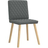 vidaXL Jedilni stoli 2 kosa temno sivo blago | Shoptok.si