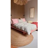 Karup Design Svetlo rožnata zakonska postelja iz masivnega bora z letvenim dnom 180x200 cm Japan – | Shoptok.si