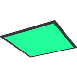 Tri O črna led stropna svetilka 44.5x44.5 cm beta – | Shoptok.si