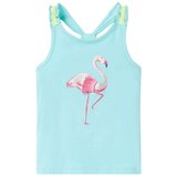  Dječja majica bez rukava svijetla boja mente 140 | shoptok.hr