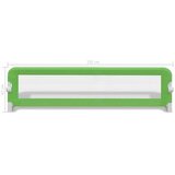  Sigurnosna ogradica za dječji krevet 2 kom zelena 150 x 42 cm | shoptok.hr