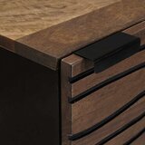 Highboard Smeđa 40 x 33 x 110 cm masivno drvo manga | Eponuda.com