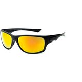 WAYE sunglasses - 3 Black w Red Multi lens Cat. 3 Cene