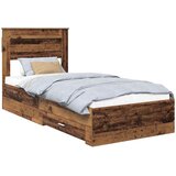  Krevetna konstrukcija Staro drvo 90 x 200 cm Konstruirano drvo | shoptok.hr