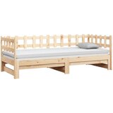  Dnevni ležaj na izvlačenje 2 x (90 x 200) cm masivna borovina | shoptok.hr