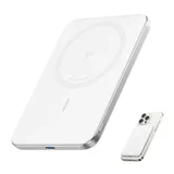 Prijenosna baterija (powerbank) Nano MagGo Slim, 5.000 mAh, bijela