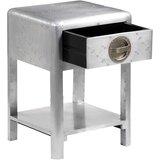  Letalska odstavna mizica z 1 predalom starinski letalski stil | Shoptok.si