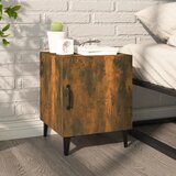 The Living Store Nočna omarica dimljeni hrast konstruiran les - Nočna Omarica, (21434890) | Shoptok.si