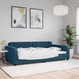  Dnevni krevet plavi 100 x 200 cm baršunasti | shoptok.hr