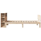  s regalom za knjige bez madraca 75x190 cm borovina | shoptok.hr