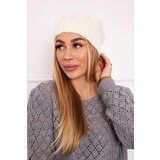  Cap with fleece Justyna K253 ecru Cijene