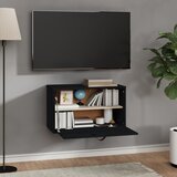  Zidni ormarić crni 60 x 30 x 35 cm od masivne borovine | shoptok.hr